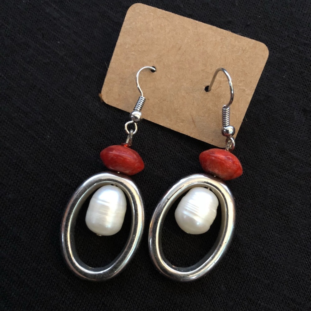 Repurposed/handmade earrings